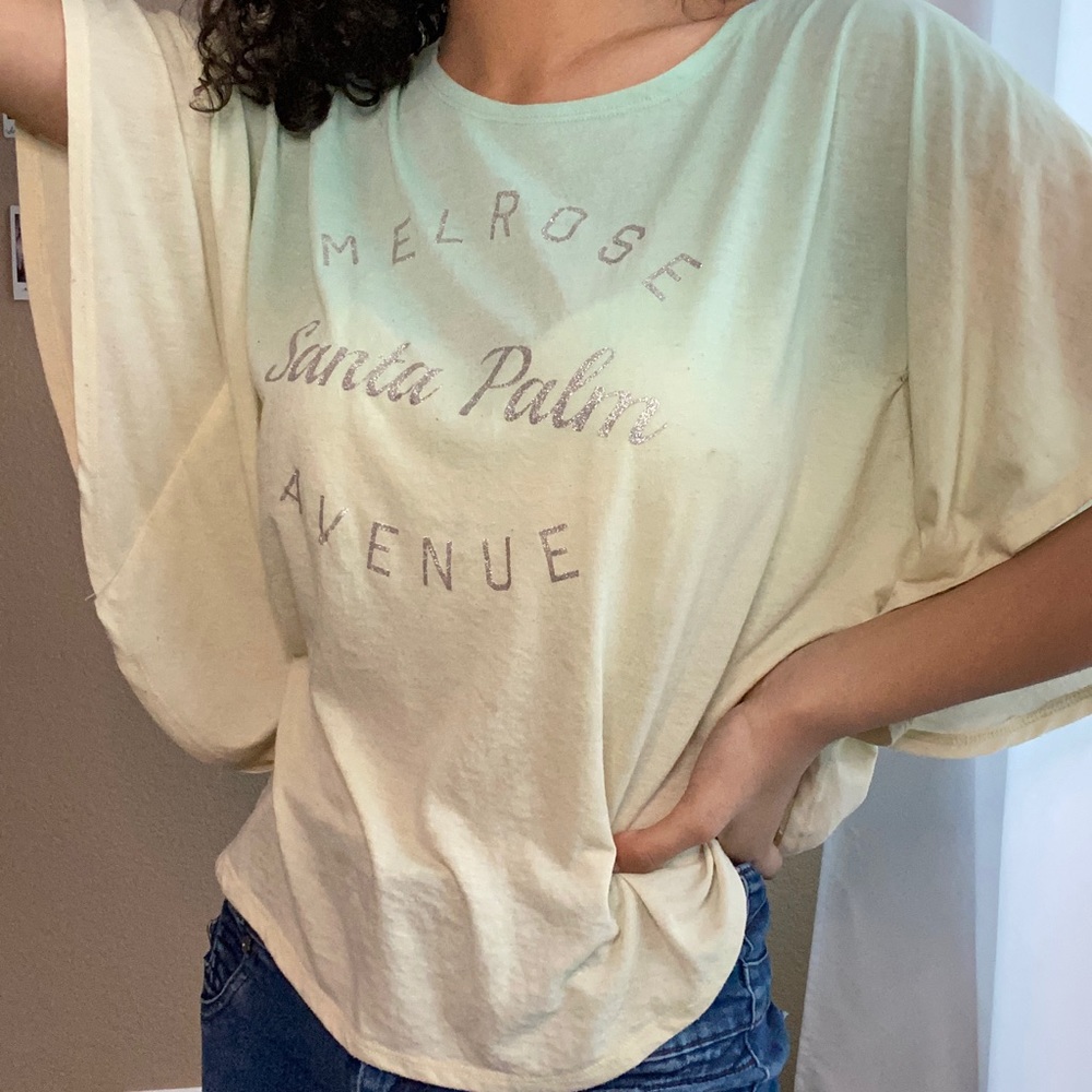 Ombré pastel top